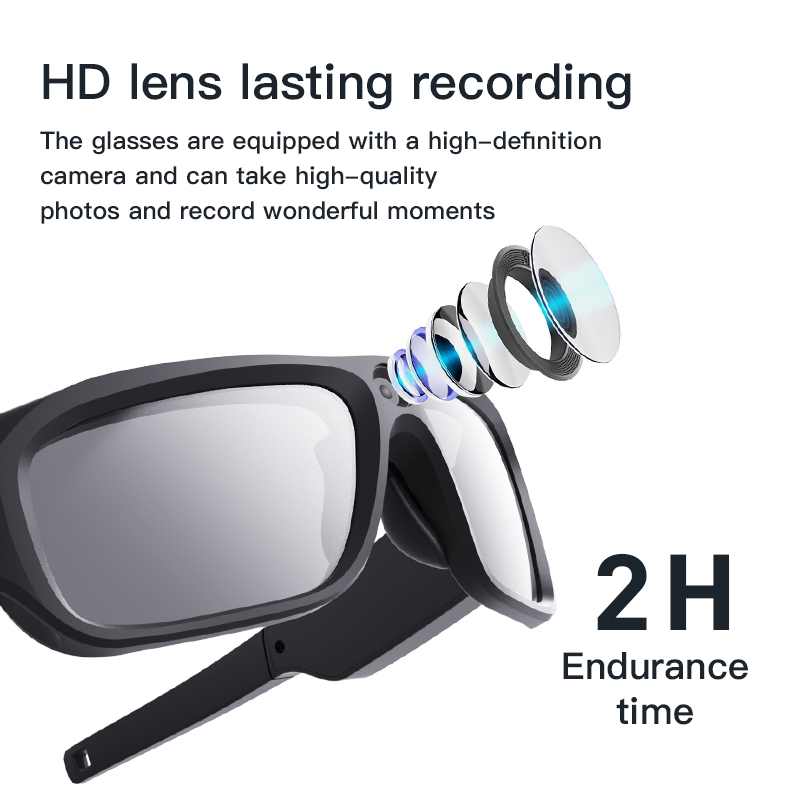 4K HD Smart Glasses Camera Min - Outdoor Sport Activity 评论和价格