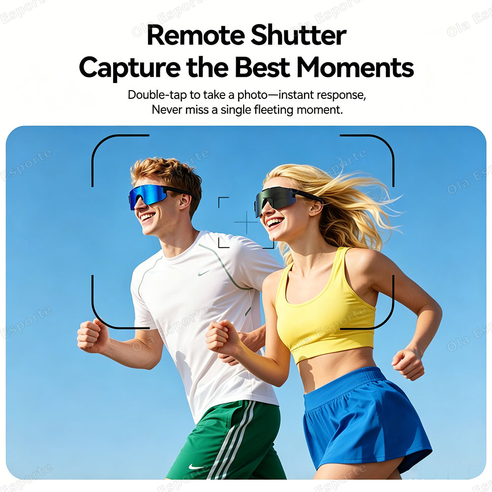 Cycling Smart Glasses HD Bluet - Outdoor Sport Activity 评论和价格