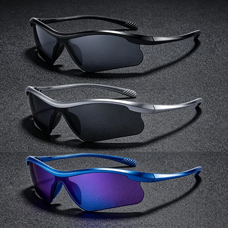 New Half Frame Y2K Sunglasses  - Outdoor Sport Activity 评论和价格