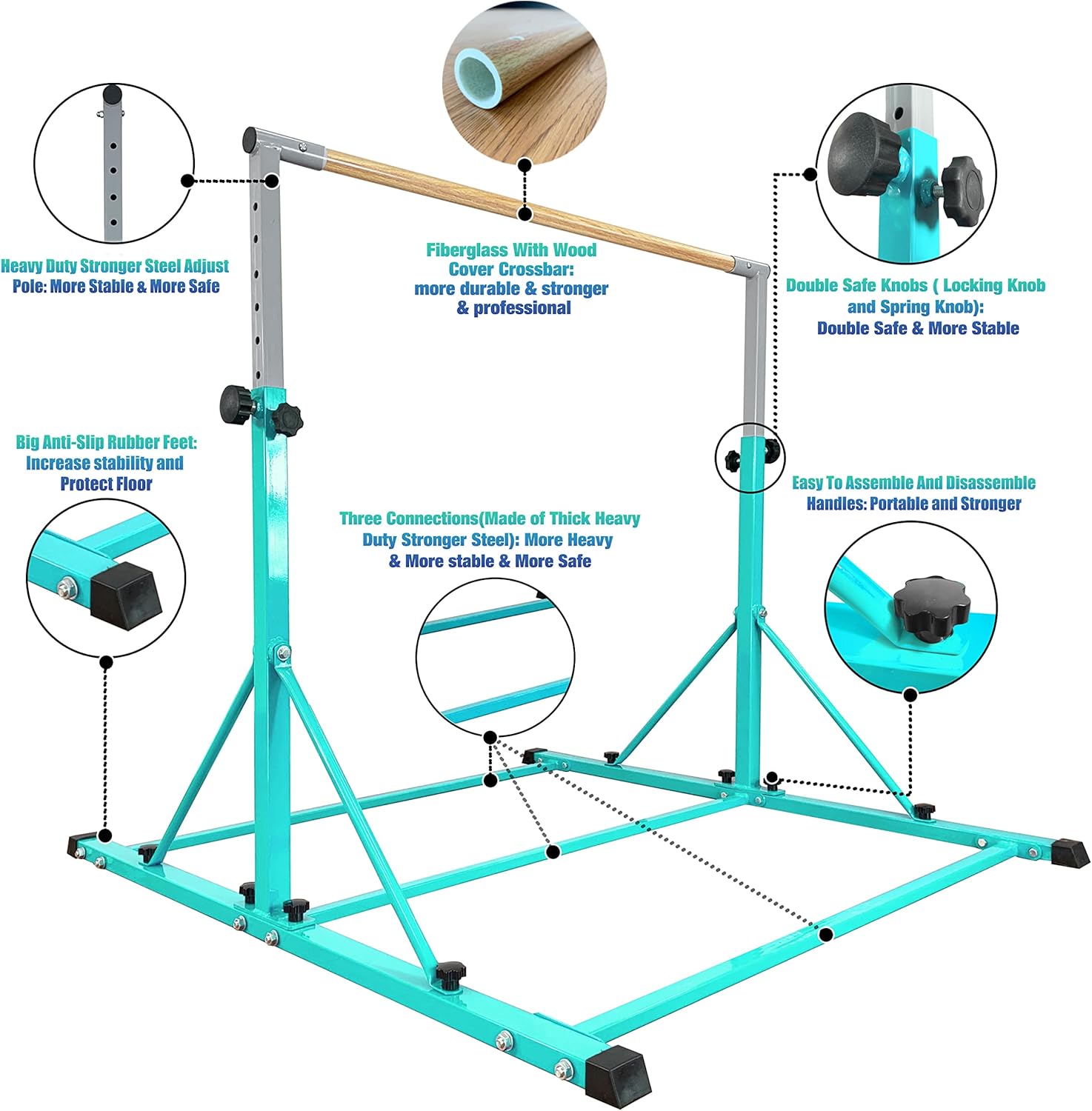 Top Selling Portable Professio - Gymnastic Bar Home 评论和价格