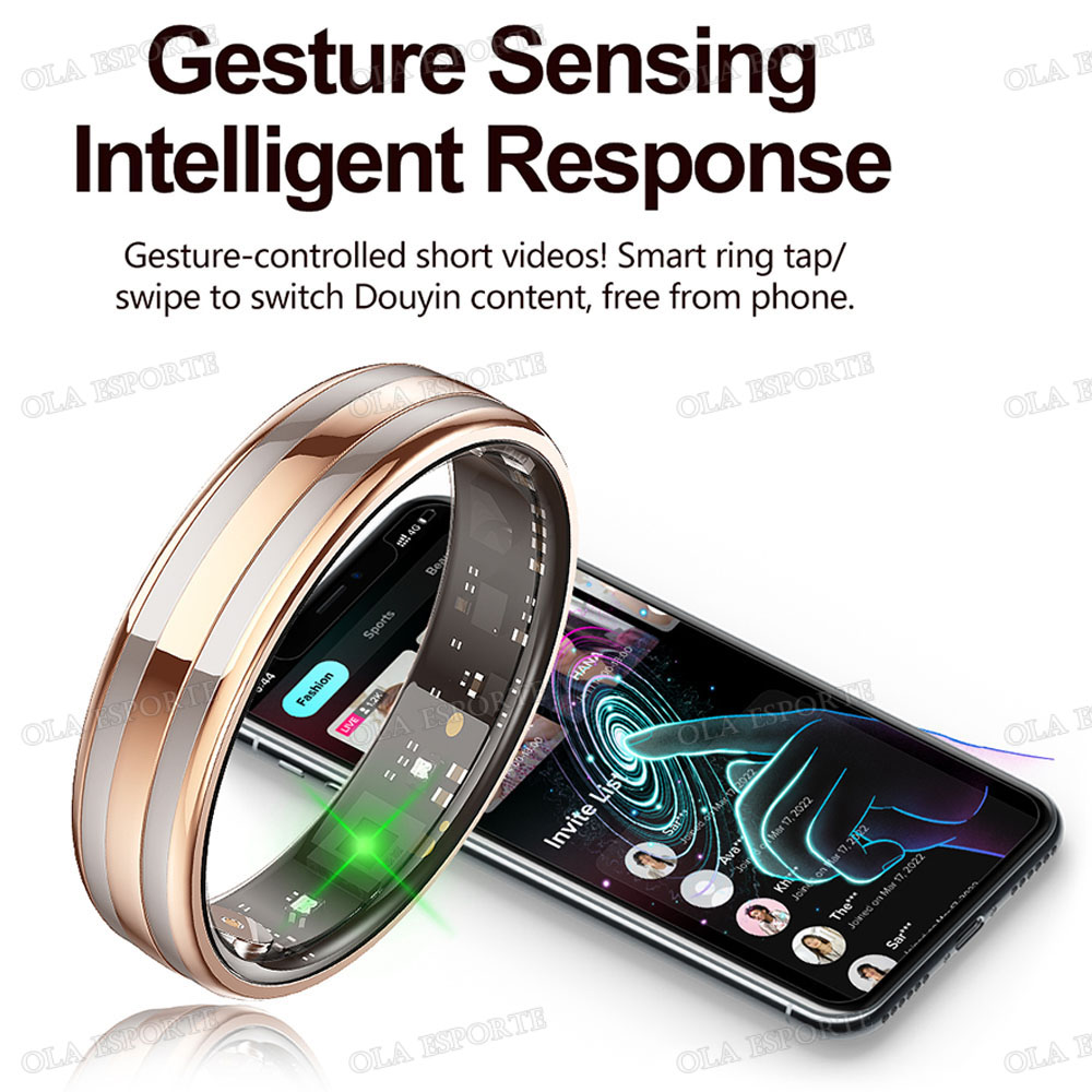 Gesture Sensing Smart Ring Hea - Outdoor Sport Activity 评论和价格