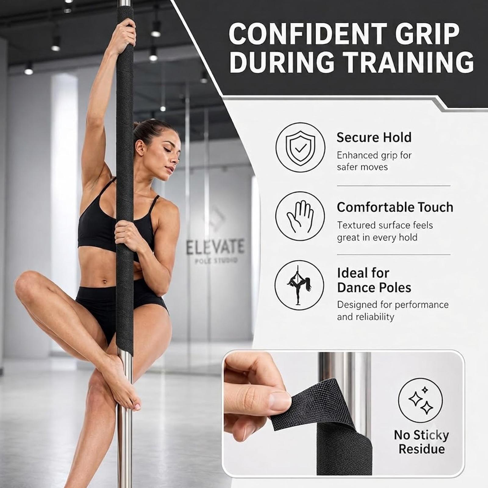 Pole Dancing Grip Tape Adhesiv - Gymnastic Bar Home 评论和价格