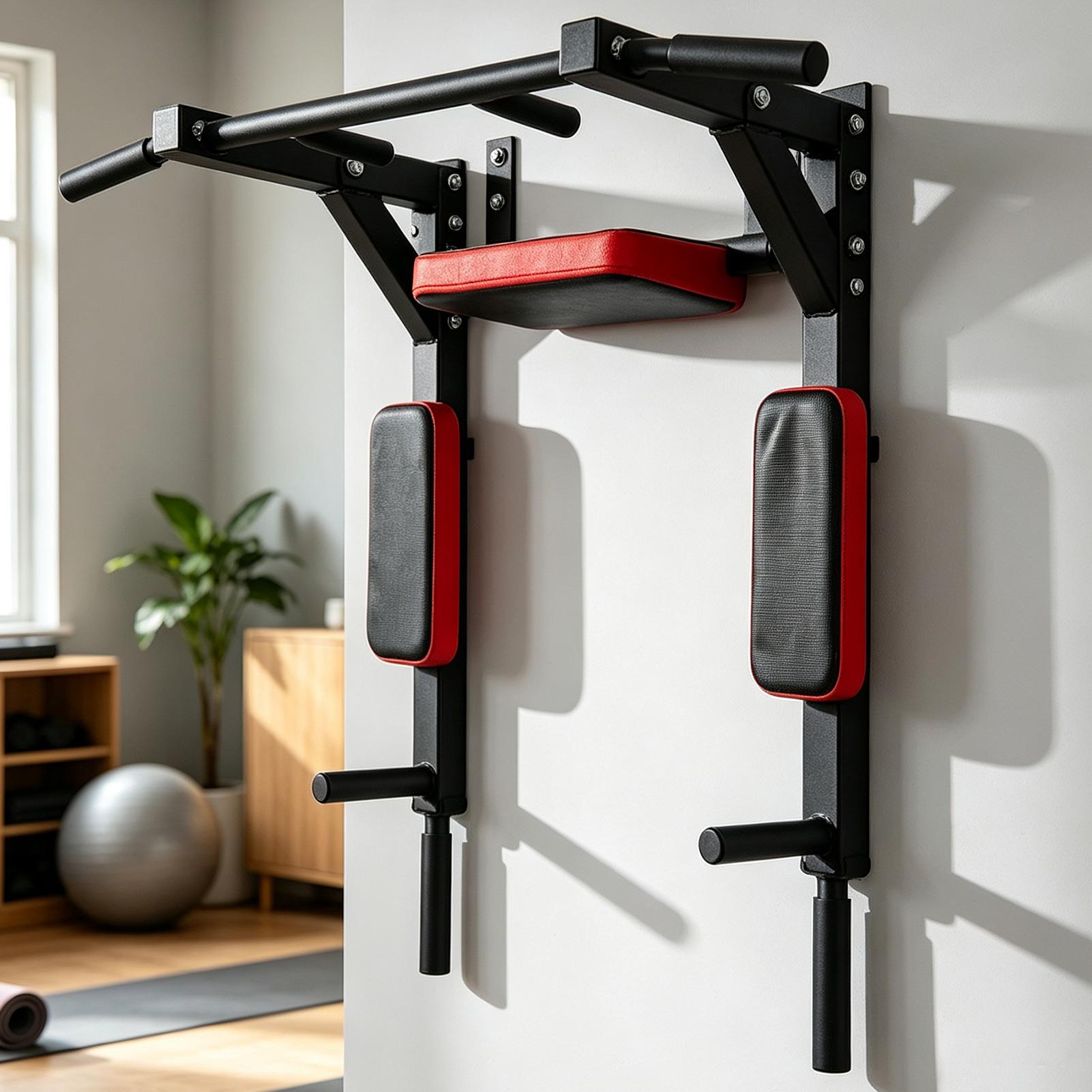 Wall-Mounted Pull-up Bar Fitne - Gymnastic Bar Home 评论和价格